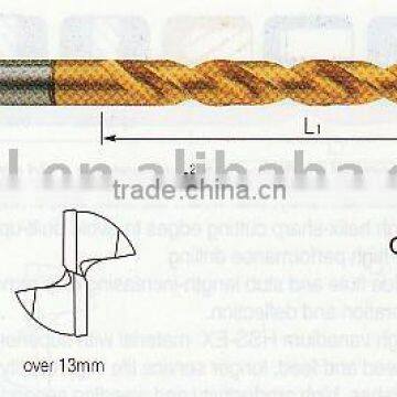 HSSE twist drill stub length