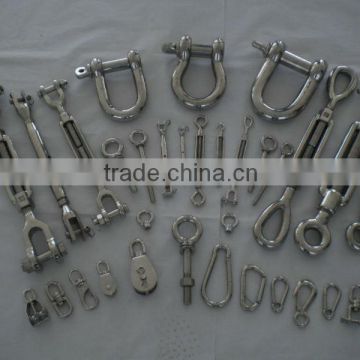 Stainless steel metal Rigging hardware Products