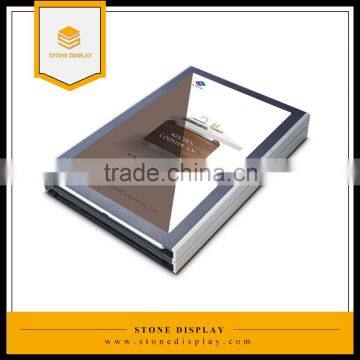 quartz tile display book/sample book/folder/case/box
