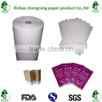 pe coated paper for air sickness bag cleaning bag