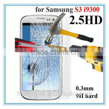 China supplier for samsung freefron screen protector high clear 0.33mm arc edge anti-fingerprint