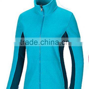 2016 Latest Design Women Cardigan Fleece Jacket Customized OEM Wholesale photo-2