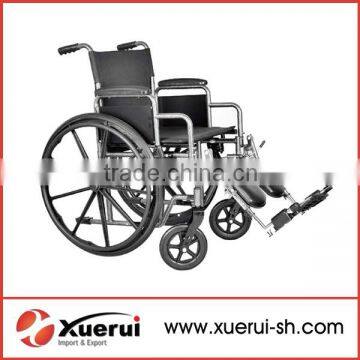 powder coated manual wheel chair