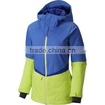 Womens high quality waterproof ski snow wear Ski Jacket