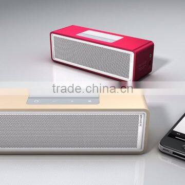 2016 high class design Bluetooth CSR 4.0 outdoor aluminum headphone speaker bluetooth 15w