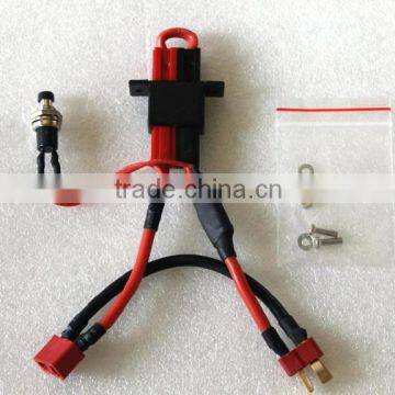 C NO SPARK Arming Switch Deans plugs HD 12AWG Arm & Disarm ESC & Battery 6992