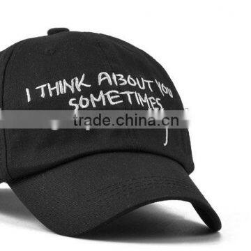 100% Cotton Twill Fashion Custom Designed Baseball Sports Caps photo-2