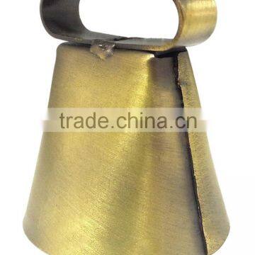 Hunting Bell in Plated or Painted Color Surface With Logo and Strap Attached