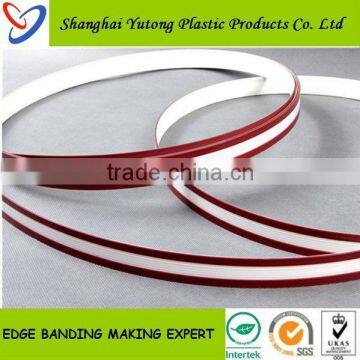 good quality cabinet door 1mm 3d transparent pvc edge banding tape
