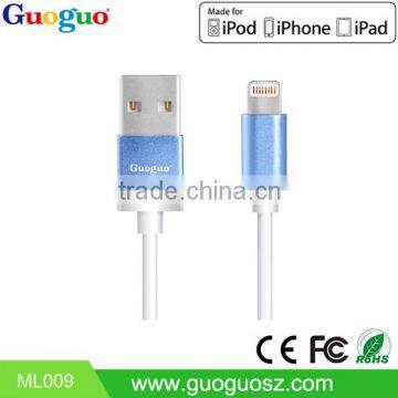Guoguo Wholesale MFI Certificate Cable Charging Sync Data Magnetic Usb Mfi Cable for Iphone7/6/6 Plus