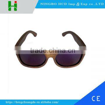 Polarized CE bamboo sunglasses