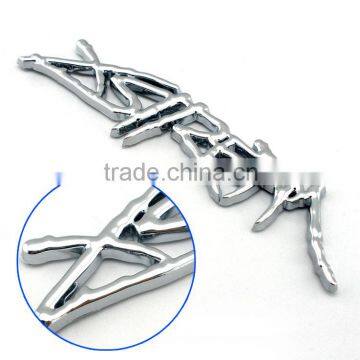 Factory Direct Sale Chrome Plastic Badge Emblem Car Pajero Logo photo-3