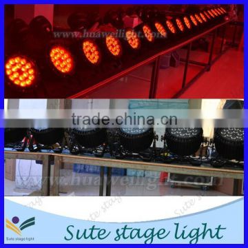 Made in china lighting Stage light led par light IP65 flat light par rgb par light for stage