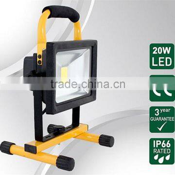 Traveling lighting 50W LED Rechargeable Floodlight 10w 20w 30w 50w with Li-Battery