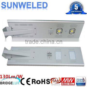 COB Model Design 60W Integrated Solar LED Street Light 20w 30w 40w 50w 60w 80w with IES