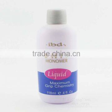 Acrylic Powders & Liquids- Acrylic Liquid IBD GRIP MONOMER for Acrylic Fle Powder Nail art Crystal 59ml 2fl or 118ml 4fl Chemis