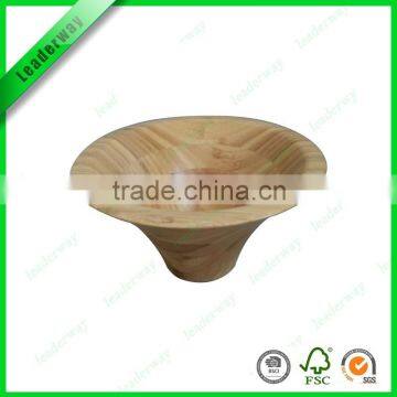 Good quality bamboo salad and fruit bowl