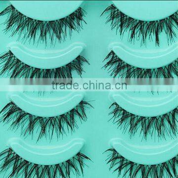 5 Pairs Natural False Eyelashes / Long Handmade Makeup Eye Lash / False Eyelash Pack photo-4