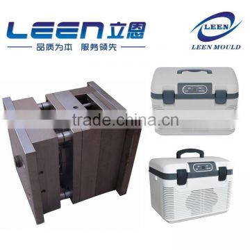 Taizhou Plastic Injection Portable Car Refrigerator Mould ,Plastic Mini Refrigerator Mould,Cooler Box Mould