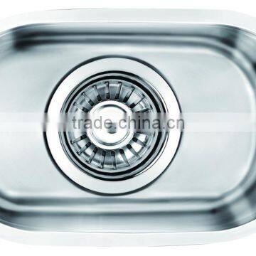 Small Undercounter Stainless Steel Kitchen Sink GR- 575 photo-5