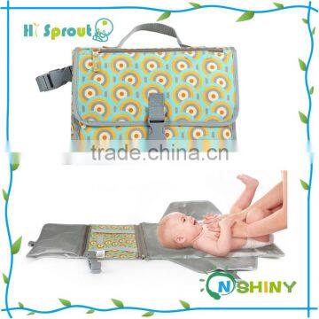 Contoured Travel Infant Baby Diaper Portable Changing Pad Mat for mom
