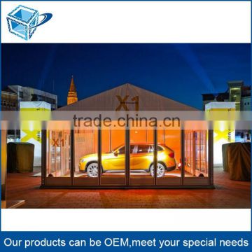 Factory Supply Aluminum frame outdoor display car exhibition tent OEM welcome