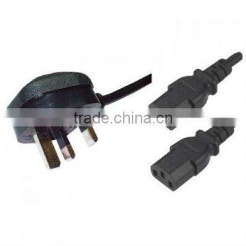 UK Power Cords Y Mains Lead Power Splitter Cables
