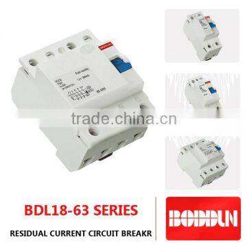 BDL18 WITH 63 F630 4P RCCB 100A RESIDUAL CURRENT CIRCUIT BREAKER