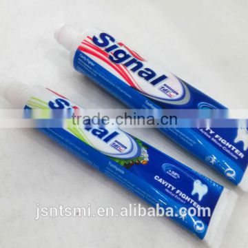 alumimum and plastic tube used in Hotel