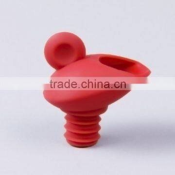 HOT sell silicone wine bottle stopper and pourer