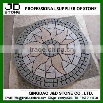 granite cobblestone paver mats/ garden paving stone