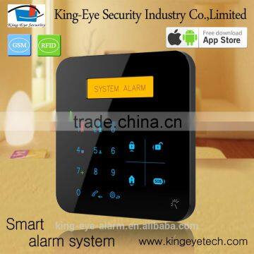 Two-way intercom hybrid alarm security home alarm systems works with SIM card