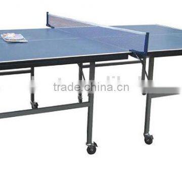 manufacturer price folding up table tennis table moveable table tennis table with wheels