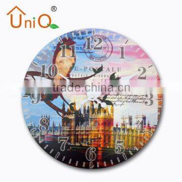 Bedroom Decoration Wall Hanging Metal Clock photo-1
