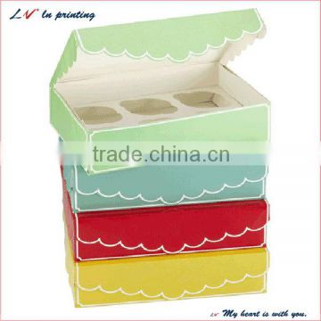 hot sale cupcake box wholesale made in shanghai