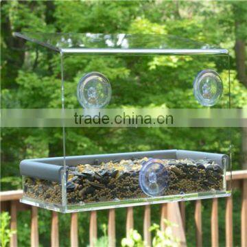 wholesale acrylic bird seed bird houses