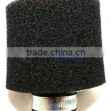 38MM Sponge Straight Adapter Air filter Black Core Black Coat Mini Moto Dirt Pit Bike ATV Quad Scooter Buggy Parts