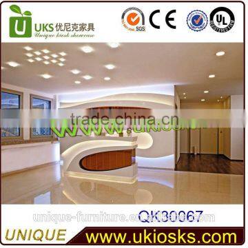 3D max reception desk/ beauty salon reception desk/ furniture decoration reception desk