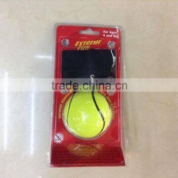 Foam Return Rubber Ball,Wrist Rubber Sport Ball,Rubber Bouncing Ball