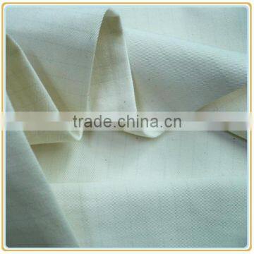 32/2s Poly Cotton Twill Antistatic Greige Fabric