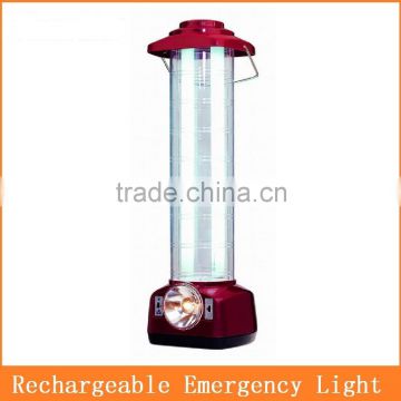 2x15W fluorescent tubes lighting camping with torch MODEL HT-15T