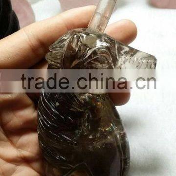 Wholesale Natural Smoky Quartz Crystal Unicorn photo-3