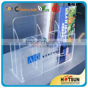 Free foldable acrylic broucher holder for promotion