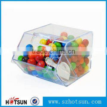 Acrylic Candy Bin With Lid,Acrylic Candy Box,Acrylic Chocolate Box