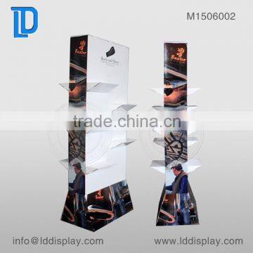 High Quality Cardboard Shoes Display,Shoes Cardboard Stands, Shoes POP Shelf Display Stands photo-2