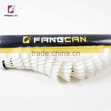 Foamed Plastic Head and Class A Duck Feather Trainning Badminton Shuttlecock