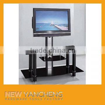 hot sale cheap glass tv stands/metal tv stand