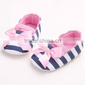 Hot sale bow fancy cute baby dress shoes