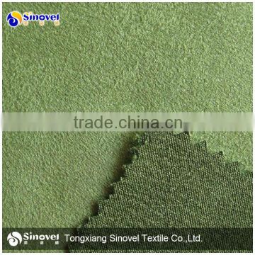 100% Polyester Suede Fabric/woven suede