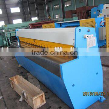 copper shears machine qc11k-12*4000 back gauge control